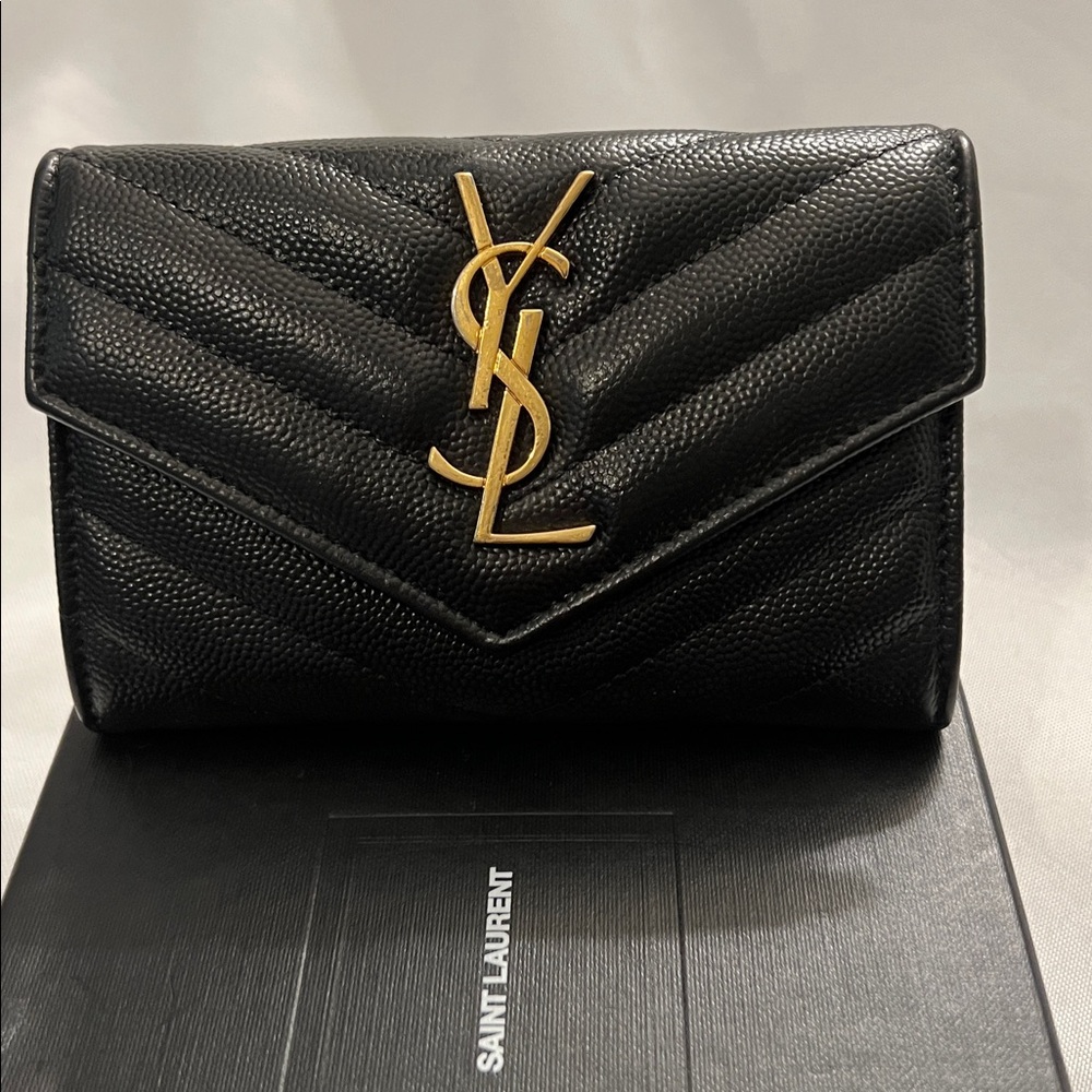 Authentic YSL Wallet - Picture 3 of 12